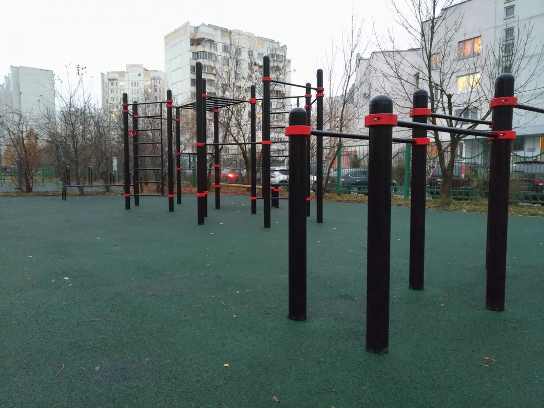 Barren bei Calisthenics Park at улица Адмирала Лазарева, Москва – Foto 2 von 9