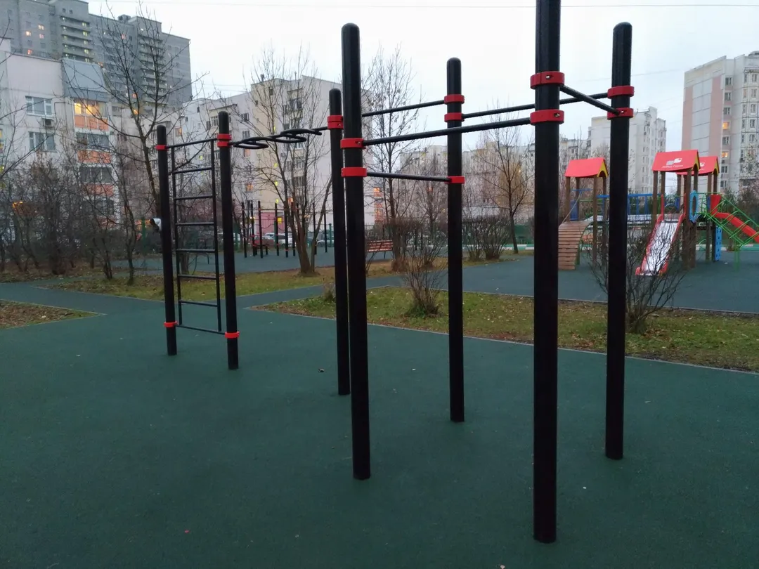 Turnringe bei Calisthenics Park at улица Адмирала Лазарева, Москва – Foto 7 von 9