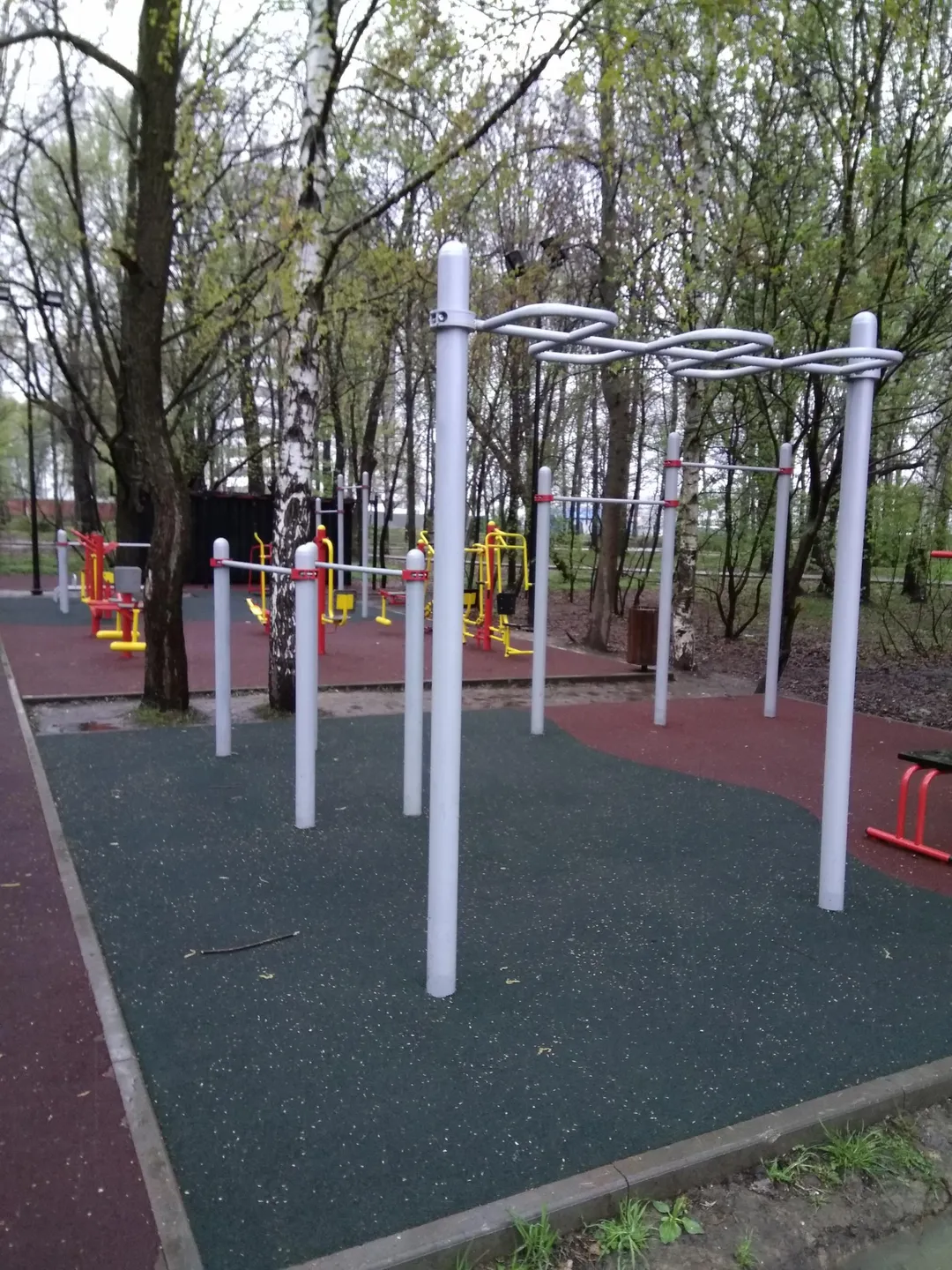 Parallel Gym Bars at Calisthenics Park at улица Лавочкина, Химки – photo 1 of 2