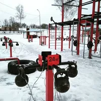 Calisthenics Park at Пролетарская набережная, Тула - thumbnail 9