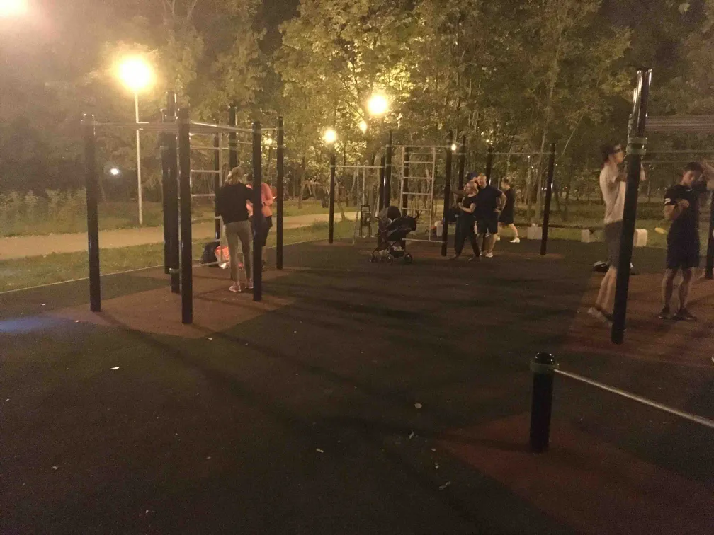 Barra de Dominadas en Calisthenics Park at улица Берзарина, Москва – foto 1 de 1