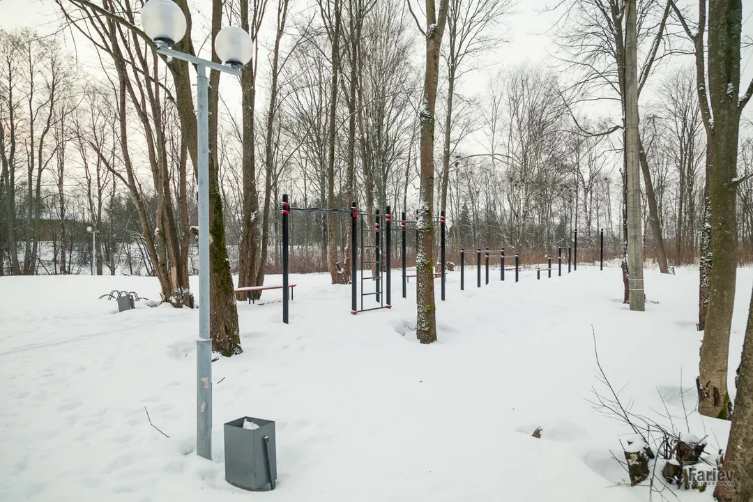 Бруси на майданчику Calisthenics Park at Октябрьская улица, Олонец – фото 4 з 5