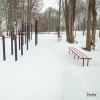 Calisthenics Park at Октябрьская улица, Олонец - thumbnail 3