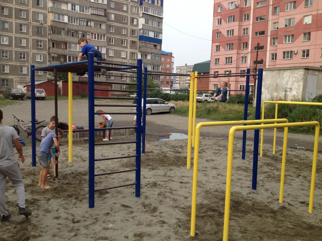 Рукохід на майданчику Calisthenics Park at Советская улица, Бийск – фото 2 з 4