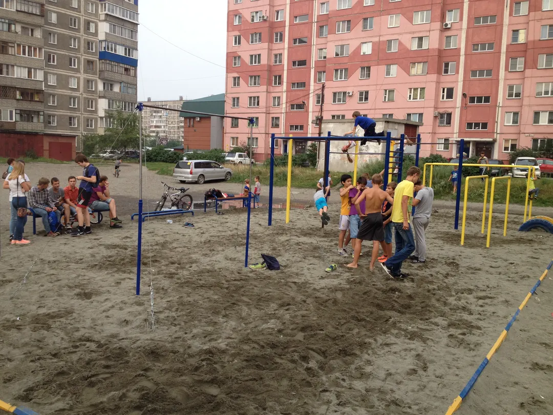 Турнік на майданчику Calisthenics Park at Советская улица, Бийск – фото 3 з 4