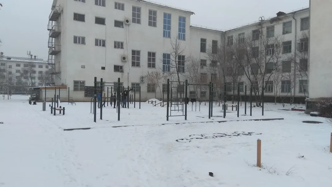 Бруси на майданчику Calisthenics Park at Ахунбаева Исы улица, Бишкек шаары – фото 1 з 8