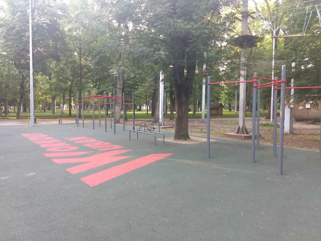 Banco de Abdominales en Calisthenics Park at Спортивная аллея, Краснодар – foto 3 de 3