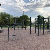 Calisthenics Park at Пулковское шоссе, Санкт-Петербург - thumbnail 2