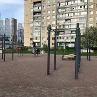 Calisthenics Park at Пулковское шоссе, Санкт-Петербург - thumbnail 7