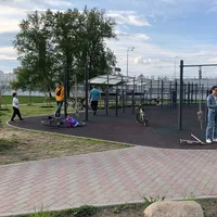 Calisthenics Park at Пулковское шоссе, Санкт-Петербург - thumbnail 6