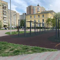 Calisthenics Park at Пулковское шоссе, Санкт-Петербург - thumbnail 3