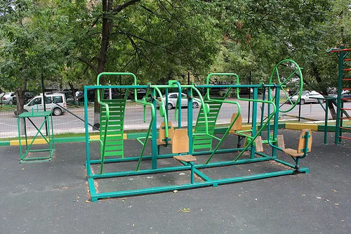 Spalier la Calisthenics Park at Пантелеевская улица, Москва – fotografia 5 din 5