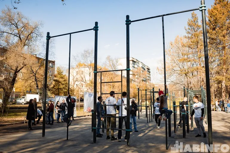 Рукохід на майданчику Calisthenics Park at Амурский бульвар, Хабаровск – фото 3 з 3