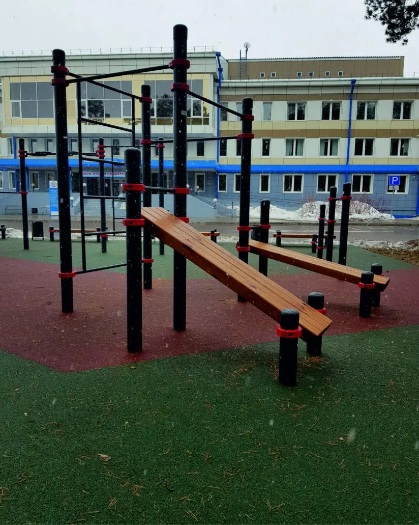 Ground Parallel Bars at Calisthenics Park at улица Чайковского, Ангарск – photo 4 of 11