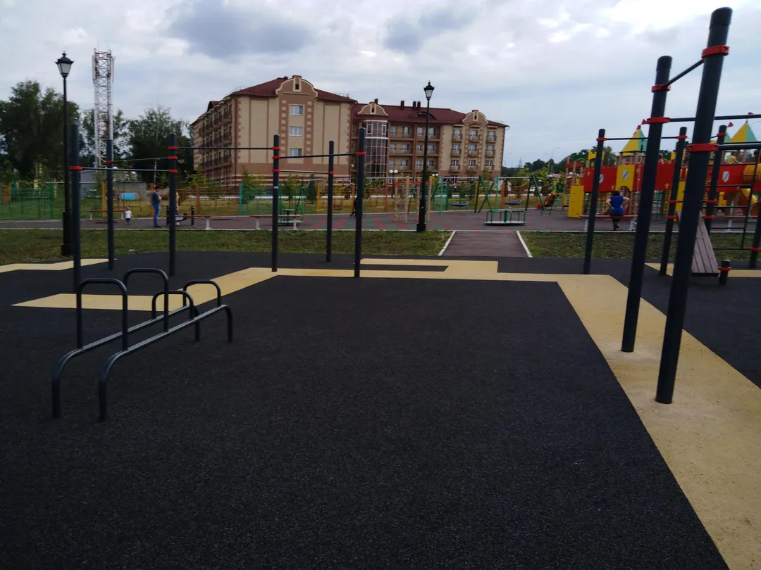 Упори для віджимань на майданчику Calisthenics Park at Республиканская улица, Саранск – фото 2 з 3