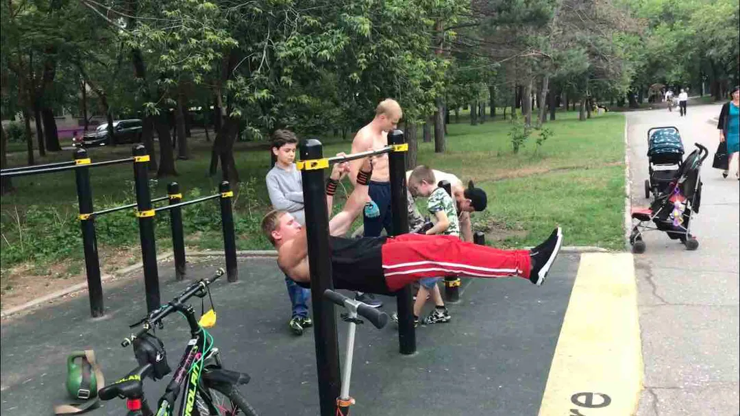 Турнік на майданчику Calisthenics Park at Амурский бульвар, Хабаровск #wp1707 – фото 4 з 4