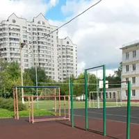 Calisthenics Park at Новочерёмушкинская улица, Москва #wp1712 - thumbnail 1