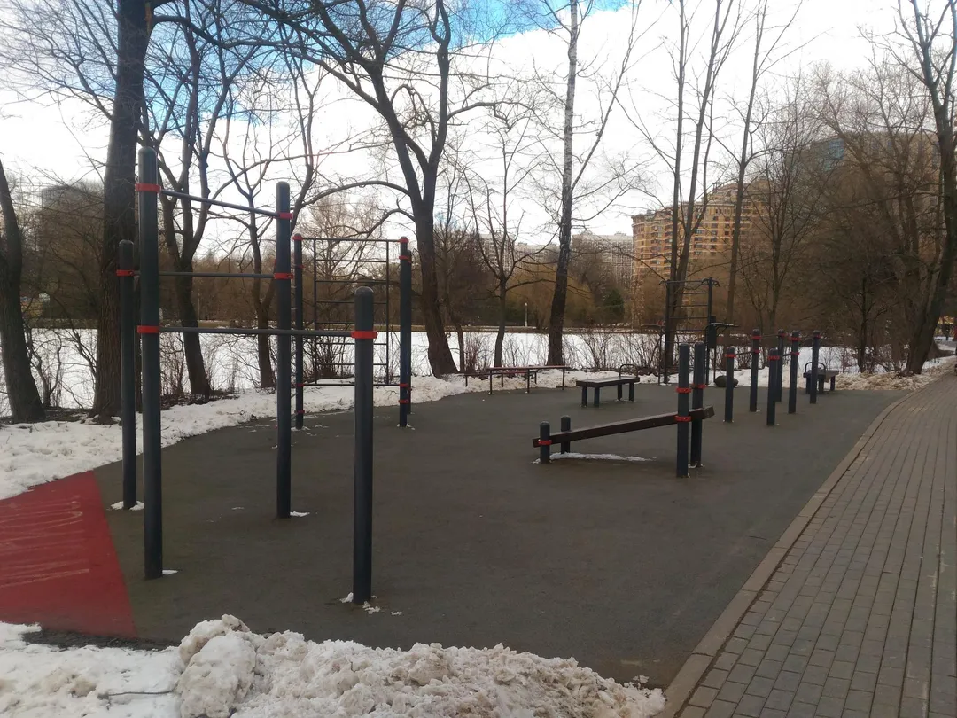 Barres parallèles à Calisthenics Park at улица Академика Пилюгина, Москва #wp1714 – photo 1 sur 3