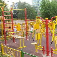 Calisthenics Park at Волочаевская улица, Москва - thumbnail 1
