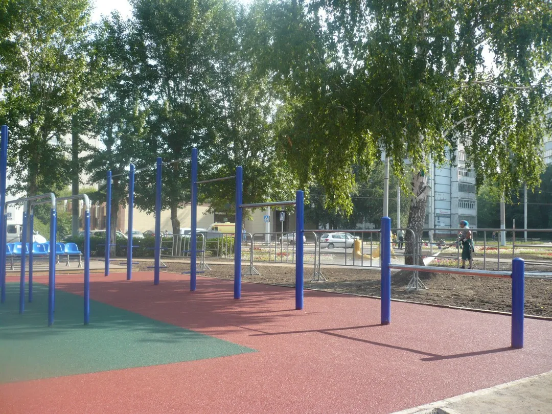 Barres de singe à Calisthenics Park at улица Гарифьянова, Казань – photo 3 sur 4