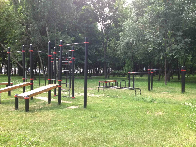 Spalier la Calisthenics Park at Хибинский переулок, Москва – fotografia 5 din 5