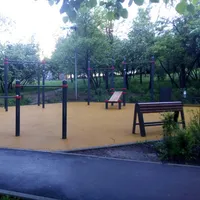 Calisthenics Park at проезд Олимпийской Деревни, Москва #wp1730 - thumbnail 2