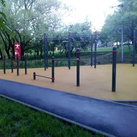Calisthenics Park at проезд Олимпийской Деревни, Москва #wp1730 - thumbnail 3