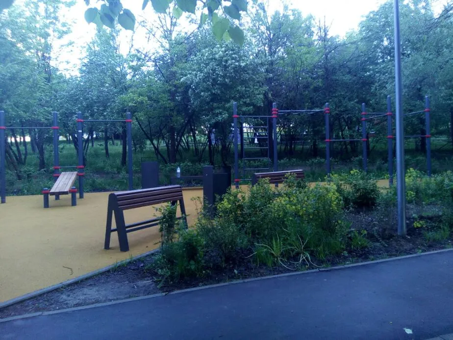 Bare paralele la Calisthenics Park at проезд Олимпийской Деревни, Москва #wp1730 – fotografia 1 din 3
