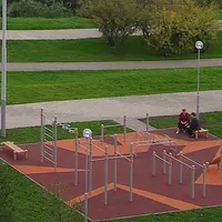 Calisthenics Park at Ключевая улица, Москва - thumbnail 1