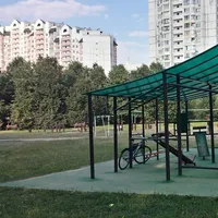 Calisthenics Park at улица Академика Анохина, Москва #wp1740 - thumbnail 1
