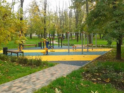 Турнік на майданчику Calisthenics Park at Оборонная улица, Москва – фото 2 з 3