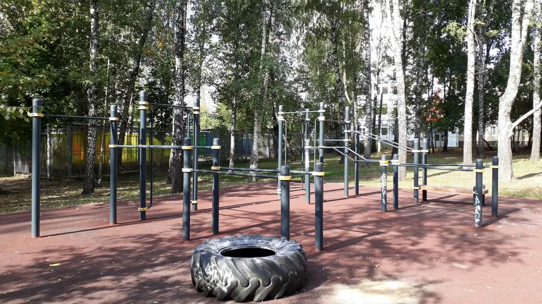 Push Up Bar at Calisthenics Park at Смольная улица, Москва – photo 8 of 9