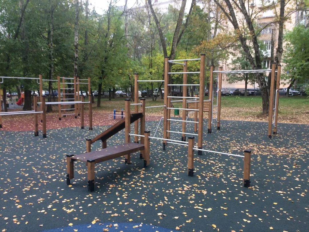 Espalier à Calisthenics Park at улица Марии Ульяновой, Москва – photo 2 sur 3