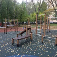 Calisthenics Park at улица Марии Ульяновой, Москва - thumbnail 2
