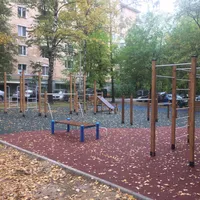 Calisthenics Park at улица Марии Ульяновой, Москва - thumbnail 3