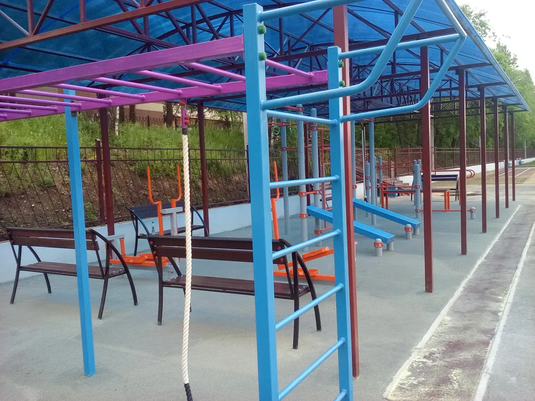 Barres parallèles à Calisthenics Park at Динамо, Красноярск – photo 1 sur 1