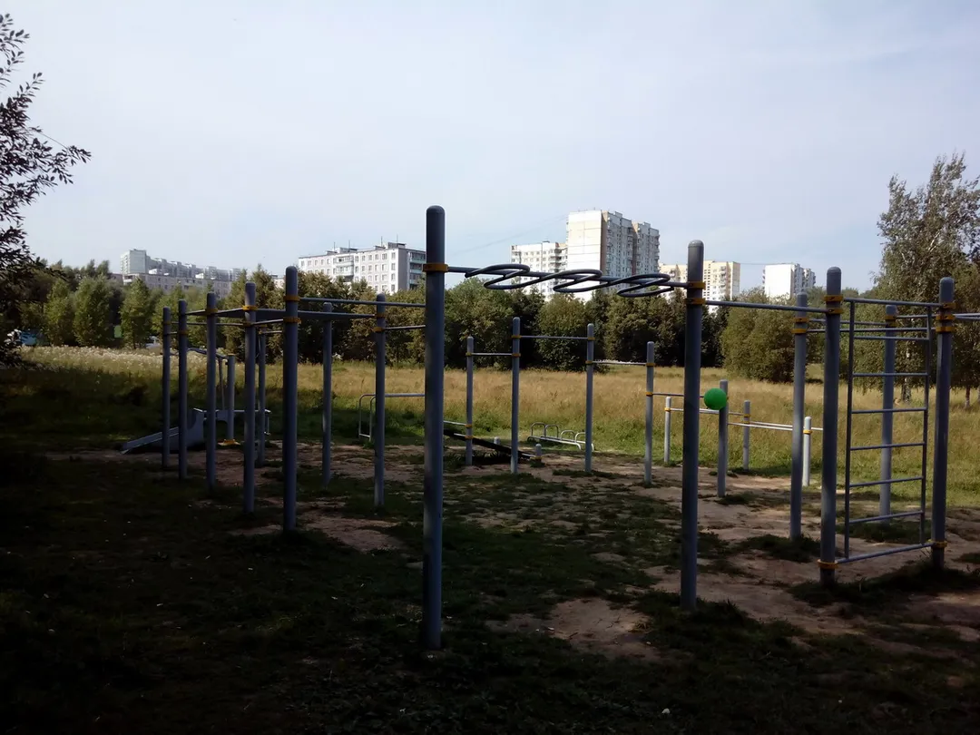 Bare paralele la Calisthenics Park at Битцевская аллея, Москва – fotografia 1 din 2