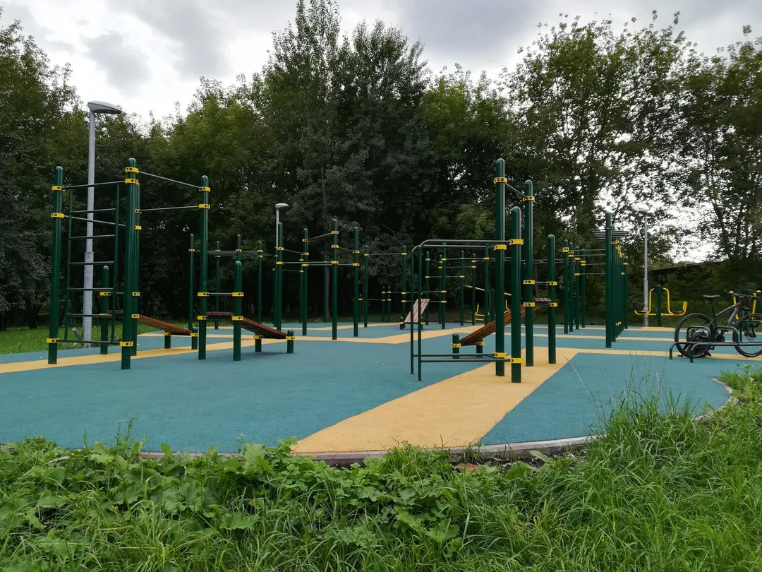 Турнік на майданчику Calisthenics Park at проектируемый проезд № 5016, Москва – фото 1 з 4