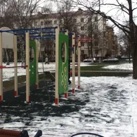 Calisthenics Park at бульвар Генерала Карбышева, Москва #wp1779 - thumbnail 1