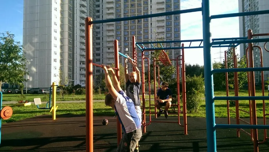 Рукохід на майданчику Calisthenics Park at проектируемый проезд № 6263, Москва – фото 3 з 3
