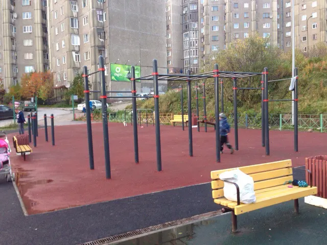 Calisthenics Park at Кильдинская улица, Мурманск