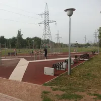 Calisthenics Park at улица Борисовские Пруды, Москва - thumbnail 1