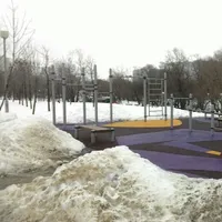 Calisthenics Park at Братеевский проезд, Москва #wp1795 - thumbnail 1