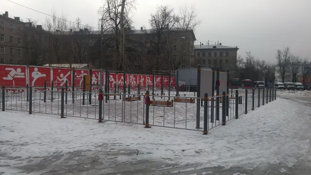 Calisthenics Park at Спортивный комплекс «Родина», Химки