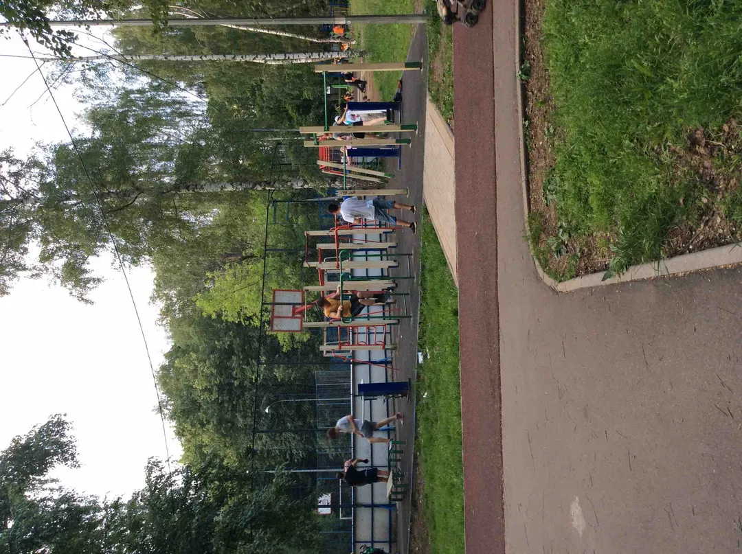 Barres parallèles à Calisthenics Park at аллея Архитектора Долганова, Москва – photo 2 sur 2
