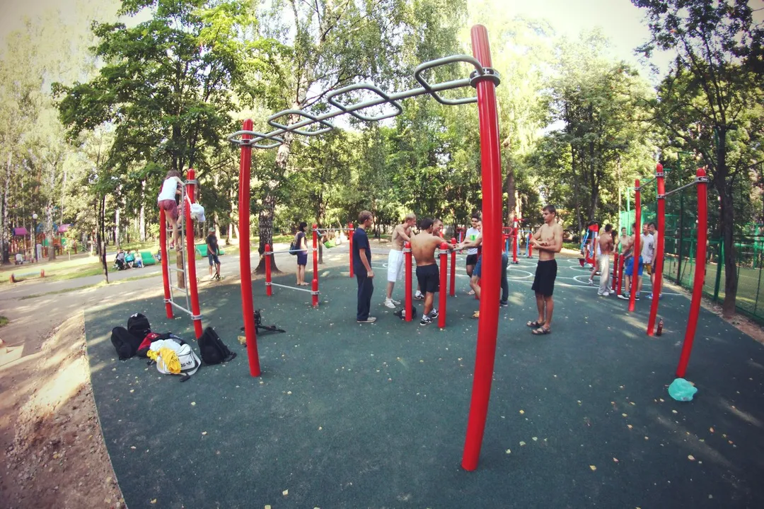 Pull Up Bar at Calisthenics Park at Школьная улица, Красногорск – photo 1 of 1