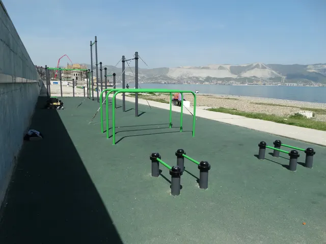 Calisthenics Park at улица набережная Адмирала Серебрякова, Новороссийск