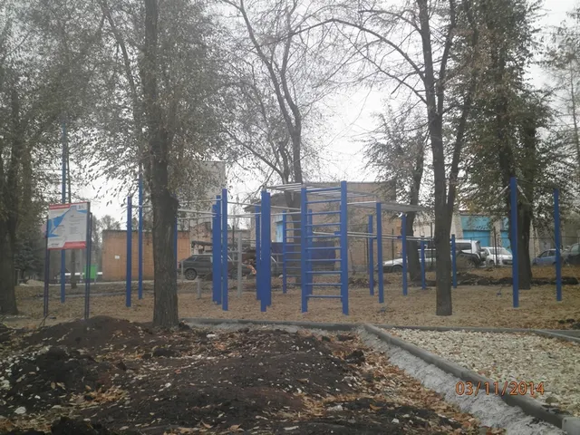 Calisthenics Park at Аэродромная улица, Самара