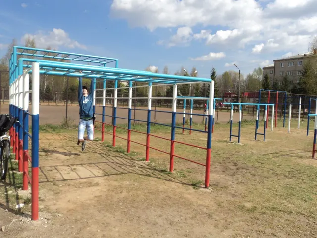 Calisthenics Park at улица Герцена, Рыбинск