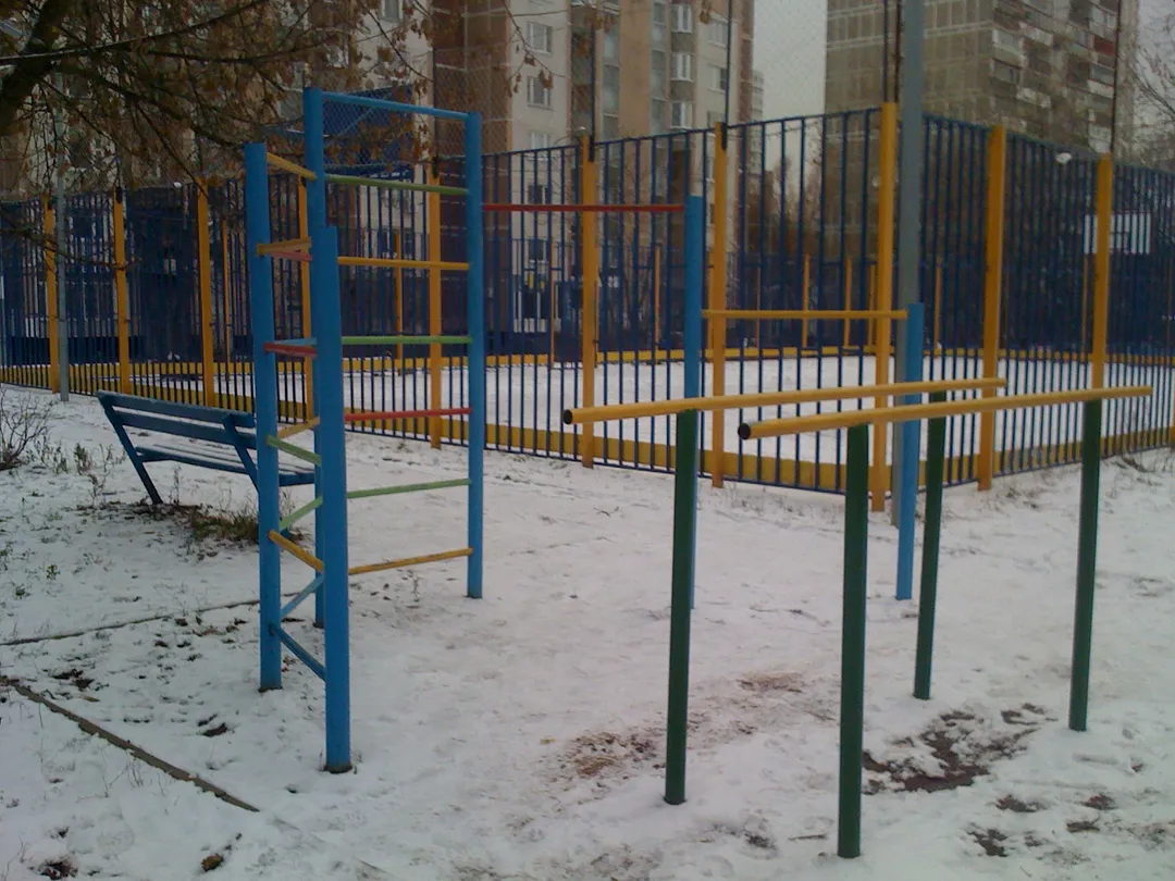 Barres parallèles à Calisthenics Park at набережная Новикова-Прибоя, Москва – photo 5 sur 5